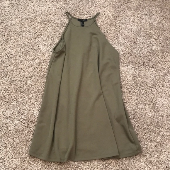 Forever 21 Dresses & Skirts - Olive Green Forever 21 Dress- Size Large